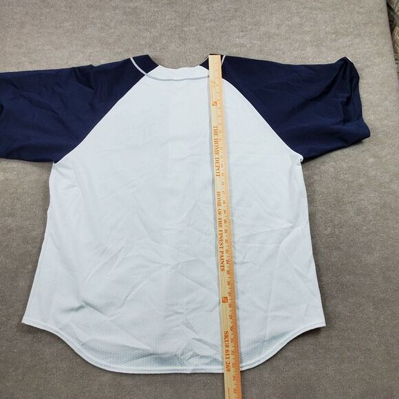 Majestic‎ New York Yankees Jersey Mens Size 2X Made in USA Baseball MLB White - Picture 9 of 10